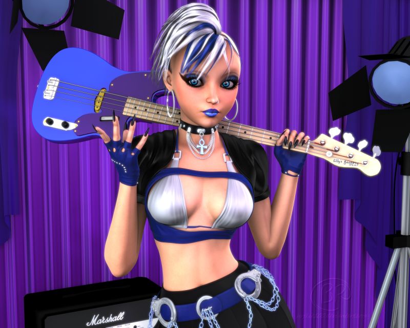 Bass Babe
Punk Rocker Sarah
