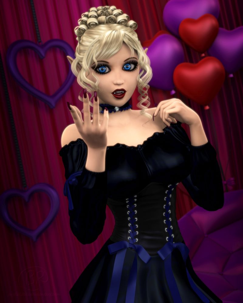 Vamp Valentine Tabitha
I'm a little late.....
