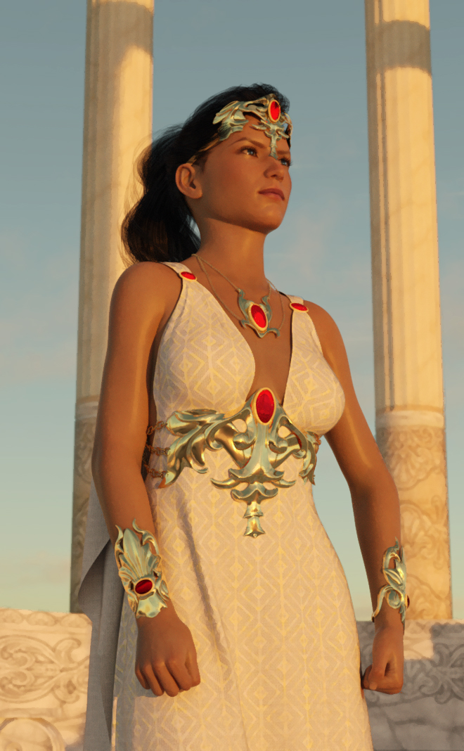 Hera Learning that the Infant Hercules Survived
Hera sent to vipers to kill Hercules, however Hercules accidently kill the two vipers with his extraordinary strength while playing with them.

"Hera is the Queen of the Gods and is the wife and sister of Zeus in the Olympian pantheon. She is known for being the Goddess of Marriage & Birth. Despite being the Goddess of Marriage, she was known to be jealous and vengeful towards the many lovers and offspring of her husband Zeus." 

Sep 19, 2014 Hera � Facts and Information on Greek Goddess Herahttps://greekgodsandgoddesses.net � goddesses � hera

Keywords: Hera goddess marriage birth jealous vengeful sister wife Zeus