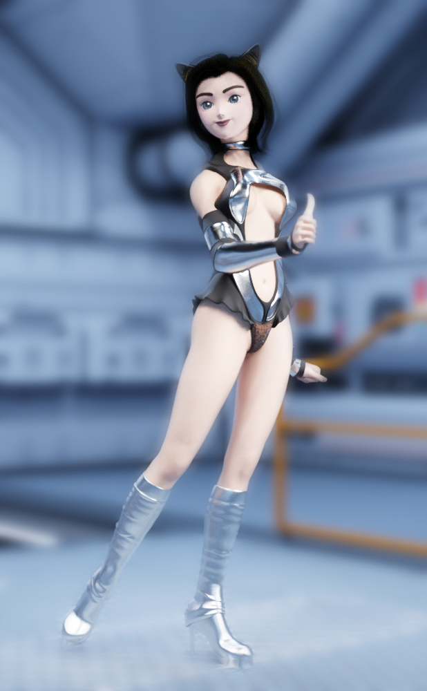 Galactic Travels with Aiko's cousin Kiki 
A complete opposite of Aiko and her half hazard and clumsy ways, Kiki's adventures in space has gain here high and positive recognition in the Space Patrol.   I just hope the two never meet in space, it would be interesting to see though. 
Keywords: Galactic Travels Aiko Kiki adventure space