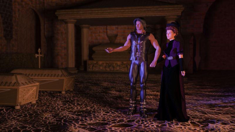 A Thank You Card for Valentines Day
The Note read:
Lone Wolfe, 

It was great to meet you at your family crypt late last night. The way you took my hand and led me into the crypt and the history you shared with me about your family made me feel closer to you. Thank you for a great evening. Will you be mine on Valentines Day? 

Miss Shirley Mc Cobb.  
Keywords: Goth Valentine Card 