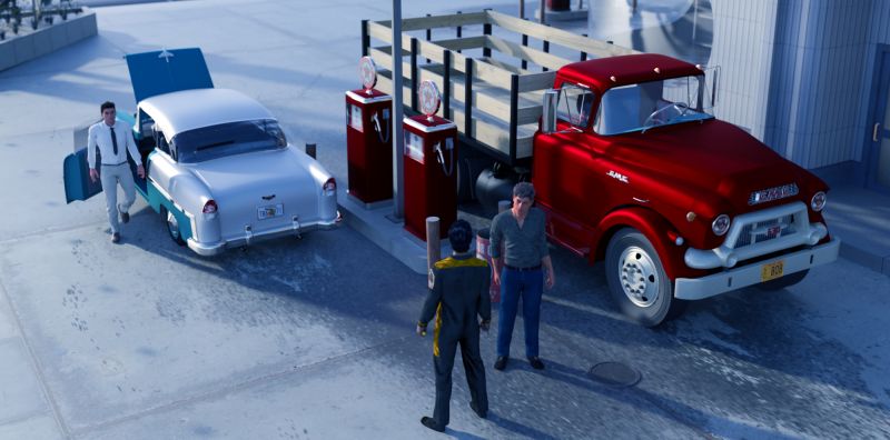 I Miss Full Service Gasoline Stations
Back when gasoline was around 30 cents a gallon, we mostly had full service gasoline stations.  What was nice about them, you didn't pump the gasoline, or clean your windows.  The Service Station Attendant would do it for you, they even offered to check under the hood for mostly oil and brake level since the radiator was hot.  If you needed to do regular maintenance or repairs they could do it there. There was no need to find a mechanic in most cases since they were already at the station. 
Keywords: Gas Station Full Service