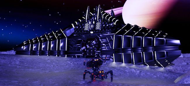 Invasion Earth - Forward Base of Operations
This mother ship is the Forward Operation Base for the invasion of Earth. These being are not interested in materials for personal gain, but want to control all intelligent living being in order to make the universe an orderly function instead of being chaotic and random. In this way the all material wealth can be used for the purpose of extending the control through out the universe.
The invading troops and other equipment are independently AI control machine and robots, only a small number of organic life forms are needed to command the operations for invasion.
This Mothership is so advanced that while landing it can dig out the shape of the craft and pulverize the soil so that it weight is cushioned. So precise in it's operation one cannot see the difference between the soil and the hull.
A living membrane covers the ship which makes it stronger than titanium. This membrane is self healing and can hold up to many hits that other ships cannot survive. Surrounding the hull is a electro static force field that help in reducing the number of times the membrane need to heal. The membrane feed on light just like plants it uses photosynthesis.
Keywords: Invasion Earth Forward Operation Base 