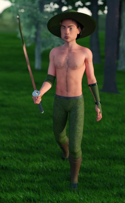 Showdown with Hitoro
Hitoro is on his way for an important appointment.  
Keywords: Showdown Hitoro important appointment