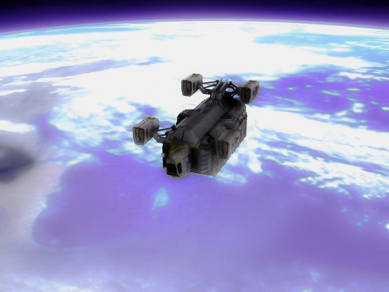 Supply Run
A lone cargo ship after 2 hour in light speed has arrived at it destination with food supplies.
Keywords: cargo ship light speed two hours arrived food supplies