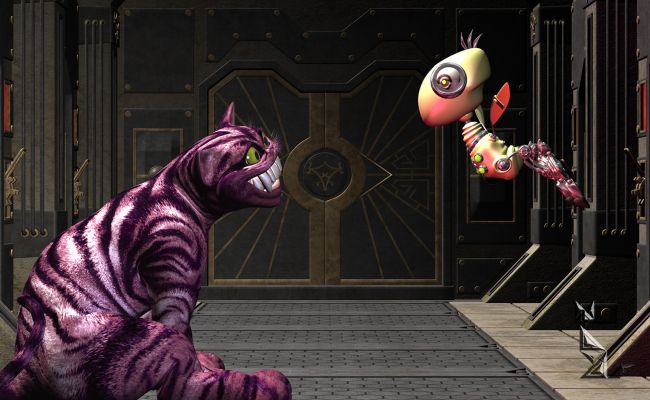 I thought I saw a pussy-cat ...
(with apologies to Tweety-Pie and Sylvester ...)
