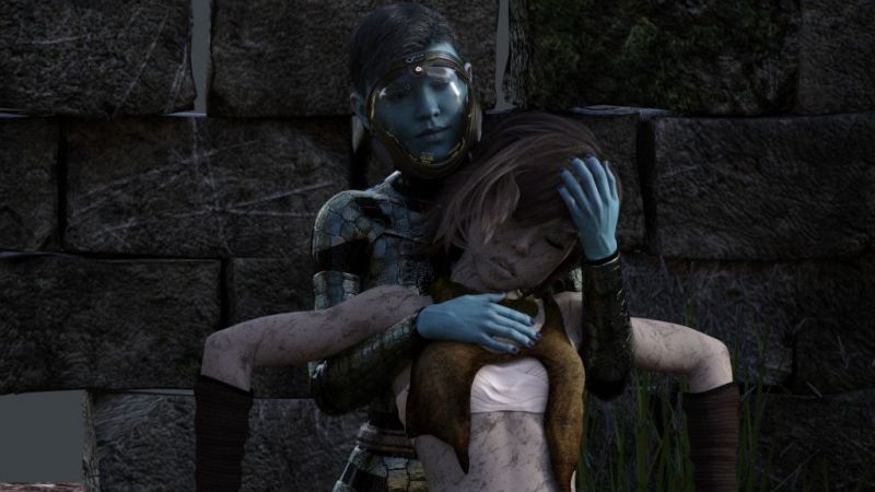 The rescue
Having located a group of Gaian clones, the next step was getting them out to a place of safety. This was no easy task and the animal welfare group proceeded with extreme caution. The first time an attempt like this was made ended in disaster. Enthusiastic volunteers went straight in unaware of what they would face. Seventeen of them ended up in hospital trying to extricate one Gaian. Celeste's group had scanned the area and discovered nine of them so everyone was understandably nervous. It was agreed they needed some safe way to deal with the situation. Food was left for the Gaians to ease any possible stress while Celeste had some plastic animal containers shipped in. They would lower one over the area and flood it with medi-vapour. When the Gaians were all asleep, it would be safe to retrieve them. Carnage was the first one to be recovered...
