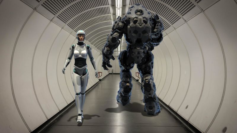 Cyber life
Keywords: V4 cyborg mech robot android future