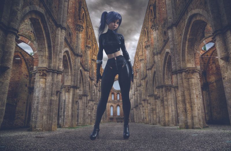 Goth Girl
Atmospheerie...
Keywords: goth gothic girl female