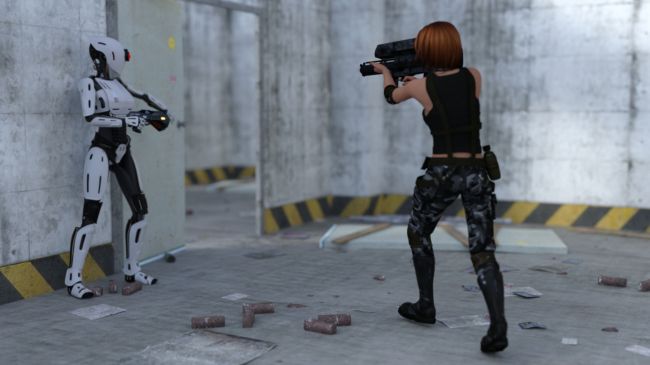 Beta Blockers
"I think its in there." “Well, when you see it, blow its head off...”
CX5 and Vicky-93 had cornered the Mac Catalina upgrade after a long and protracted fight with all the bugs coming off it... There would be no prisoners after this encounter...

SAOTW ~ 04/11/20
Keywords: android mercenary hunt hunters betablockers SAOTW ~ 04/11/20