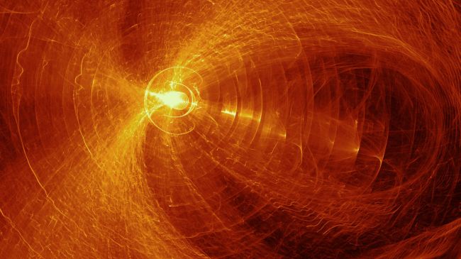 Solar Phoenix
So had to watch my nieces yesterday although they are good at entertaining themselves I do have to pay attention to them...so any actual work for my father I can't do. However I can play with new toys that I bought. So this was me fiddling in Amberlight trying to figure out how it works. I liked the end result of this one. Kind of reminded me of a phoenix flying through a solar flare. 
Keywords: Amberlight digital fractals