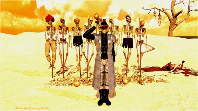 Scallywags
beeing in one of my dark moods lol. (august 27th/2018)

Awesome Mr.Scallywag package by midnight_Stories daz3d,
cybertenko – herr cadaver/gibbet of montfaucon
Keywords: scallywags