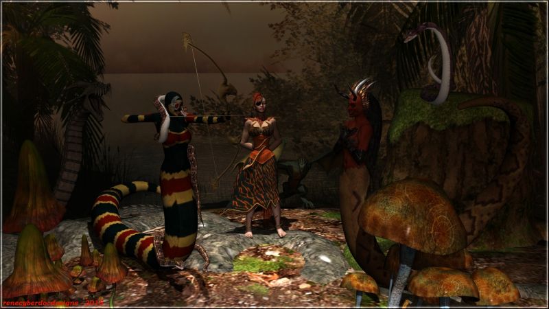 Serpentias - Arguments
"Girls" seem to have an issue going, nothing new,even in serpentas world lol.
Keywords: serpentias arguments