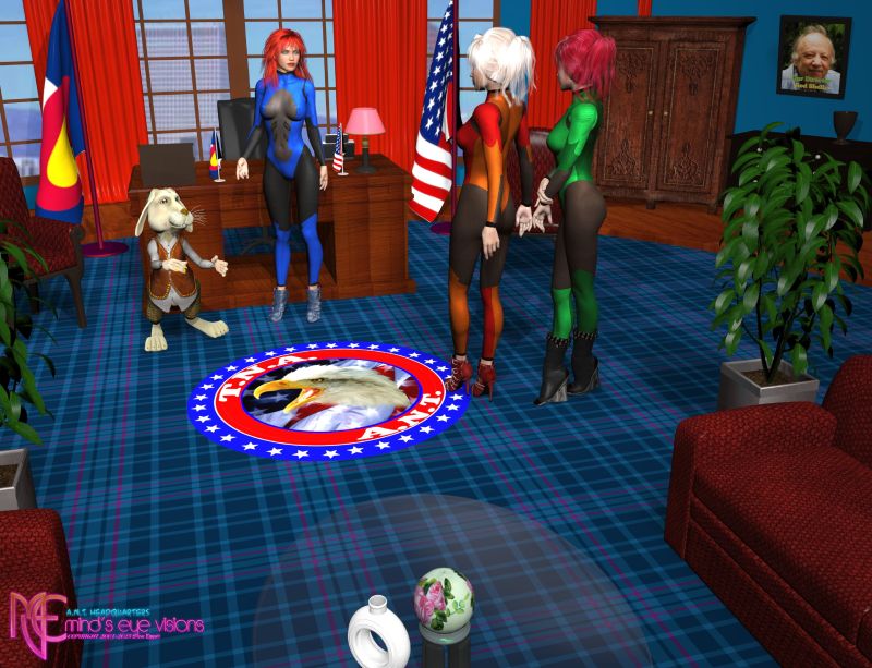 A.N.T. Headquarters ~TOTW 3/8/25
~TOTW Winner Wk of 3/8/25~
thanks for your visit today, so highly appreciated my dear friends, thank you Steve

the T.N.A. group of the Colorado division is having a name change to A.N.T. (Annihilate Network Terrorism)

our funder Milo who supports the T.N.A. group decided to have our Colorado Division focus mostly on Network Terrorism.
so comes the new name for our sector. . 

1. Tina: Good morning girls, i called you in for information on a new development for our division. as you know we are funded by Milo and not the federal gove
Keywords: TOTW