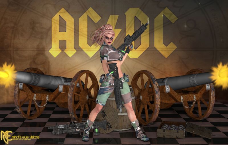 Big Guns 
Only one week until Christmas day.  Jesus is the reason for the season always. 
