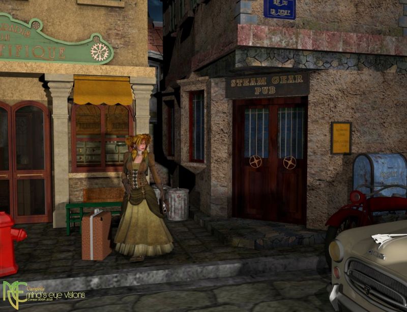 Clarksville 
a prize from a TOTW a few months ago
Keywords: streetline, lost info on who the vendor is.