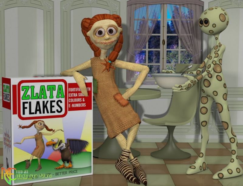 Feed Me (for faemike55)
a belated birthday wish for Mike over at Renderosity who's birthday was on the 8th. 
