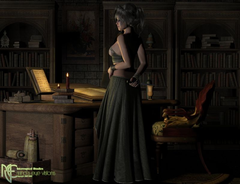 Interrupted Studies (TGIF)
Enjoy your weekend. 
Library prop by Summoner 
