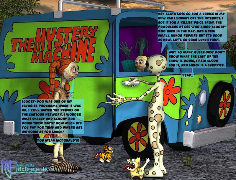 Mystery Machine
thanks as always for your visits. 
