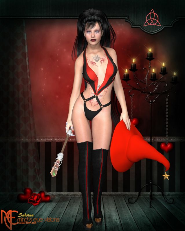 Sabrina 
getting closer to Halloween.
