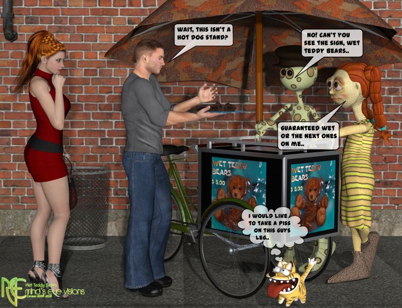 Wet Teddy Bears
my take from the Liberty Mutual insurance TV commercials you see on the tube. 
happy Memorial Day Tomorrow all.
