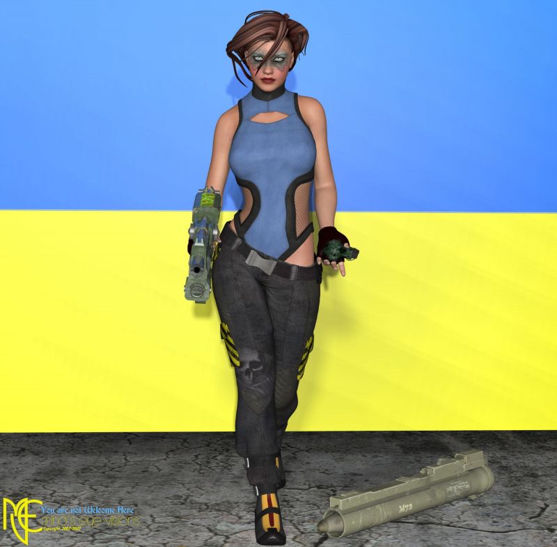 You are not Welcome Here 
a message for Russia. you are not welcome here period!
