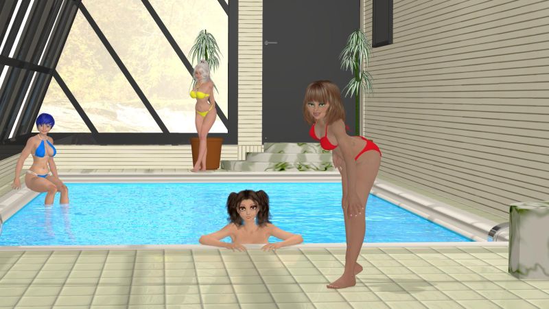 Wet Hen Party~TOTW Wk of 6/21/25
Poppy, Merlina, and Maria decided that a little down time was in order.  Nice chillin' out by the pool.  
Keywords: TOTW Wk of 6/21/25