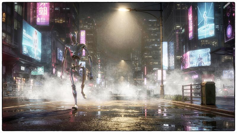 Is this the future ?
Keywords: Alan,Alan_Hauge,fantasy,sci-fi,robot,cuberpunk,