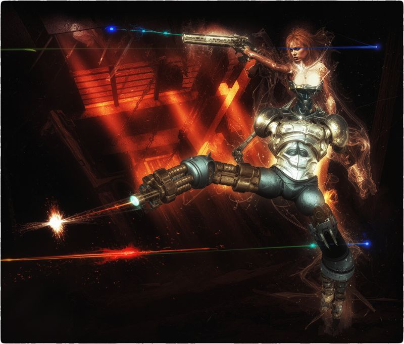 Fighting
An update of one of my old work
Keywords: Alan,Alan_Hauge,fantasy,sci-fi,action,cyborg,