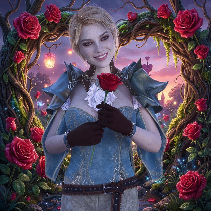 A rose for you
Keywords: Alan,Alan_Hauge,fantasy,romantic,