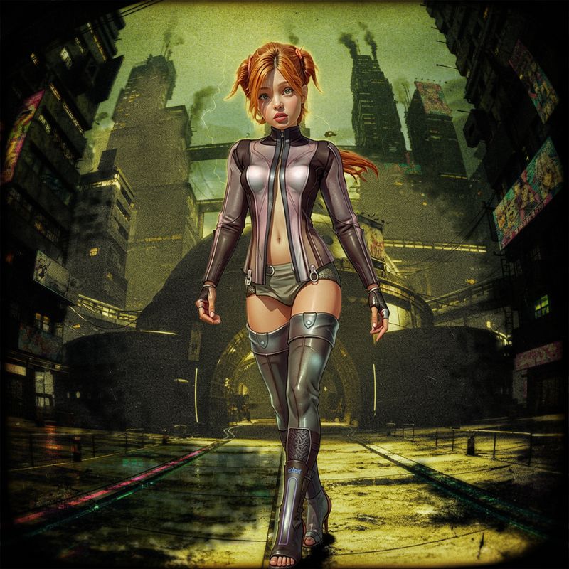Cyber Girl
Keywords: Alan,Alan_Hauge,fantasy,sci-fi,cuberpunk,