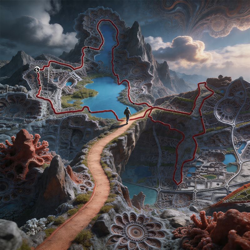 The Wanderer
Keywords: Alan,Alan_Hauge,fantasy,sci-fi,fractals,