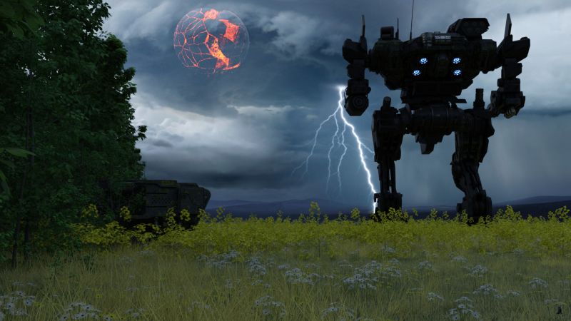 Onward
Trina walked the Shepherd towards the next valley.

Just as she started forward, the storm that had been building broke.

THIS IS THE END Previous image is [url=https://www.thefantasiesattic.net/attic/cpg/displayimage.php?pid=45355]there.[/url]

Story starts at [url=https://www.thefantasiesattic.net/attic/cpg/displayimage.php?pid=45331]this image.[/url]
