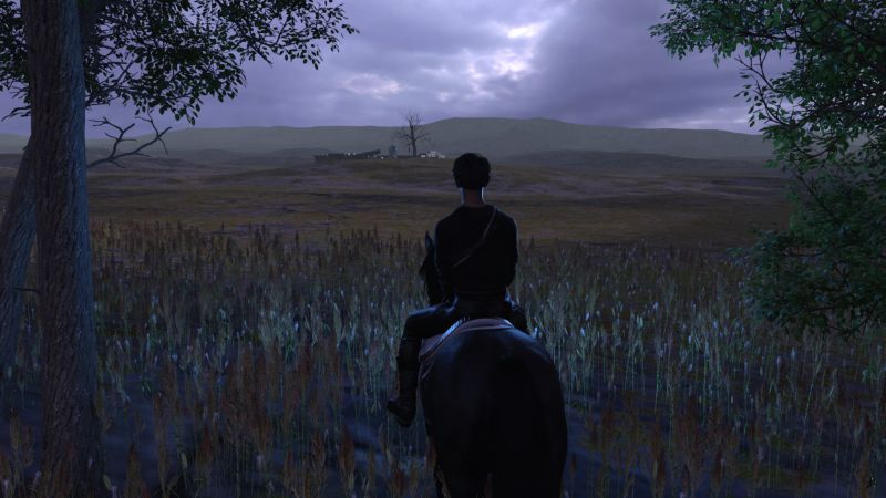 Arrival
Celduin had followed the trail of damage and debris through the forest to the edge of a huge blasted ground.

In the distance he could see a stone structure, an advancing troll and Olivia hanging by her arms in a tree.

He rushed forward.

********
CW_Celduin for Genesis 8 Male, Chaosqueens-World, Renderosity
CW_Olivia for Genesis 8 Female, Chaosqueens-World, Renderosity
Creepy Forest, Alexssandro_AM, LMX3D, DAZ3D
Them Bones Legacy Bundle with Iray Updates, Orestes Graphics, DAZ3D
Tundra, Aako, DAZ3D
Blocks and Structures, Andrey Pestryakov, DAZ3D
Forests Trees and Grass World Building Set, Magix 101, DAZ3D
DAZ Horse 3,  Alessandro_AM, DAZ3D
dForce Elf Style Outfit for Daz Horse 3, fjaa3d, DAZ3D
Korvath HD for Genesis 8 Male, JoeQuick, DAZ3D
Wasteland Plants and Weeds - Low Resolution Instant Ecosystems, MartinJFrost, DAZ3D
Nature Trees Pack 3, Andrey Pestryakov. DAZ3D
Flinks Instant Meadow 3 - Weeds, Flink, Renderosity
Medieval Land 02 Camp, 3dLab, DAZ3D

