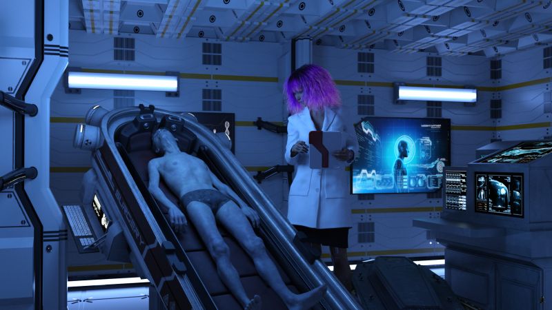 An Unusual Response - wide shot
Continuing the tradition: a wider shot of the Art Challenge submission.
