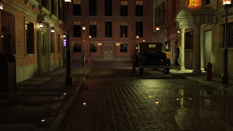 Going to the Theater - AC winner 06/04/22
"The seats are al little wet but I dried your side."

"I do hope that Beyond the Horizon is as good as the critics have said."
