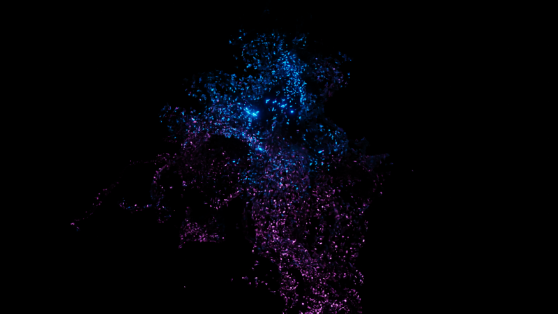 WIP rethink.
The blue alone looks too much like water. Especially with a little motion blur on the frame.
