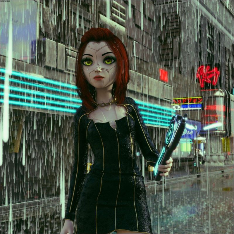 You're only a robot,they say...
"But I'm more: I'm conscious,now!"
