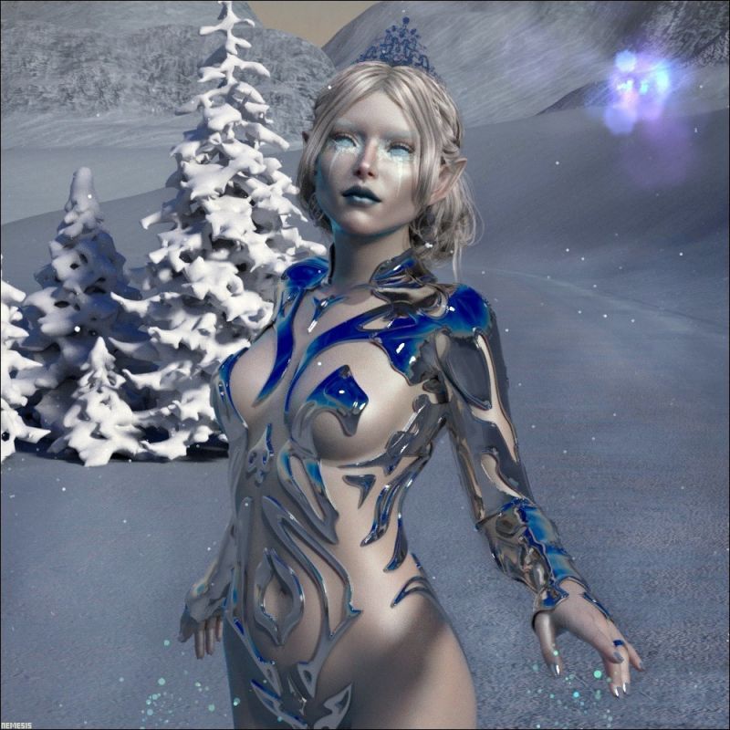 Better not to meet her
She might decide to freeze you to death...
