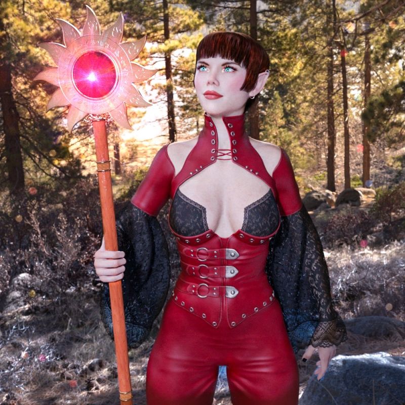 The magic staff
Meda Twin by MaxMaxs
