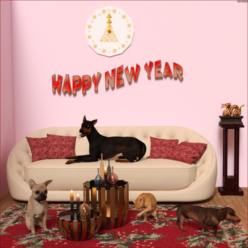 Please!
Please celebrate without the firecrackers.... Pets get terrified and some from fright die.

