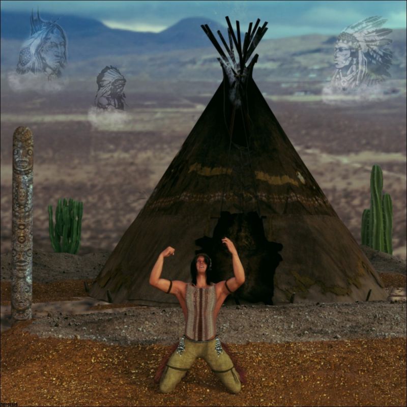 Praying the ancestors
