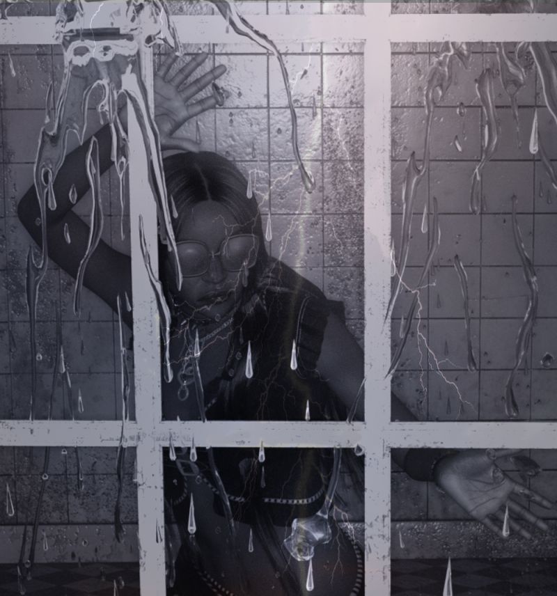 Rainy day Blues
April showers brings BOREDOM for young people when they
 are stuck inside and the internet is down.
