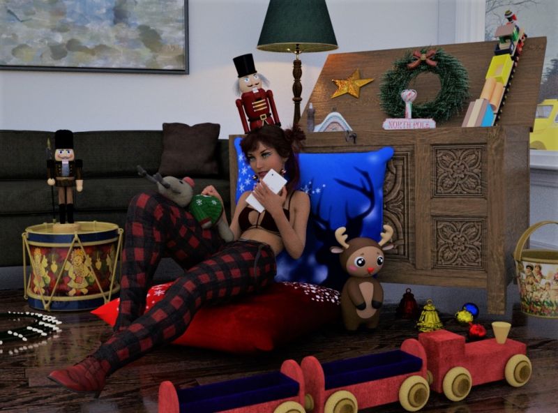 Holiday Prep
What's up sister of mine?
I'm on the way with the tree. Did you clean out the corner and unpack the holiday trunk.
Of course, what did you think I was laying around playing with stuff toys.
OK than, good job, I will be home soon.
How Soon?
I'm pulling in the driveway now.
What?...NO....wait, to soon, go around the block a few times.
Now that's the kid sister I know so well.
