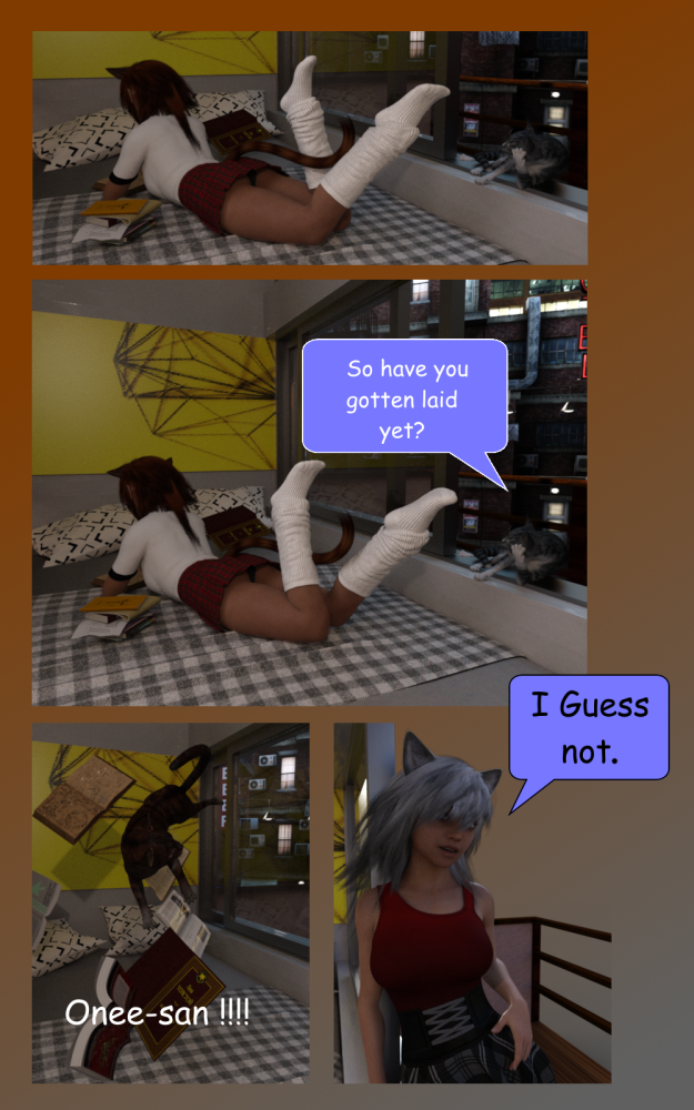 Long Time No See 
Meet Tabby's big sister Samantha . Will answer to Sam or Ash... 
