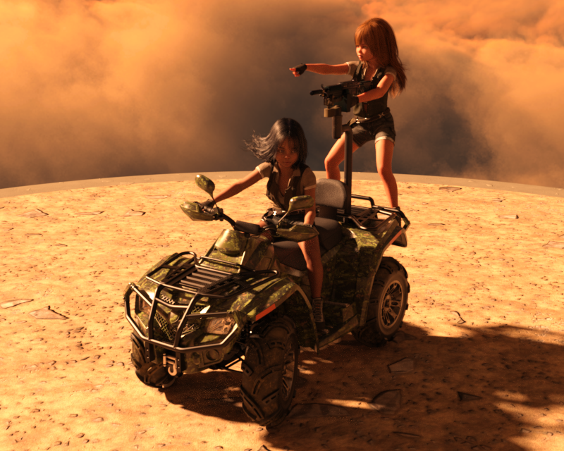 Mouse Police
~TOTW Winner Wk of 1/22/22~

Just working through something after a few flashbacks to Rat Patrol lol. Since I am using the anklebiters i.e. Kasumi's foundling's friends Mouse Police might fit better. Some will get the reference.
Keywords: TOTW Winner 1/22/22