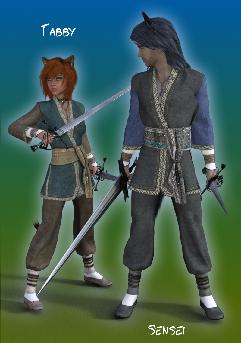 Sword Practice
Sensei teaching teaching Tabby western style sword and dagger at the doji. 

SAOTW ~ 09/05/20
Keywords: SAOTW ~ 09/05/20