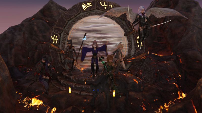 Through the Gate
Put it in for this month.  Debate the D&D Legend of the Five Rings supplement but nah. 
