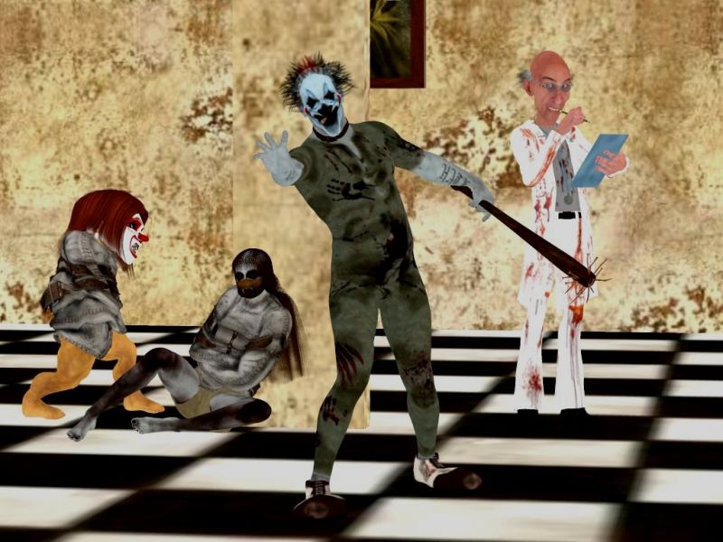 Therapy Time - AC winner 07/09/22
Someone told the Shrink that allowing the inmattes a little "Me Time" was essential for improvements.

Yeah right.....   Enjoy  Cheers
