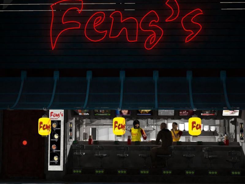 Fengs Slow Night FF
Little surgery on Fengs so there's legroom. Thought I'd pop off a render.
